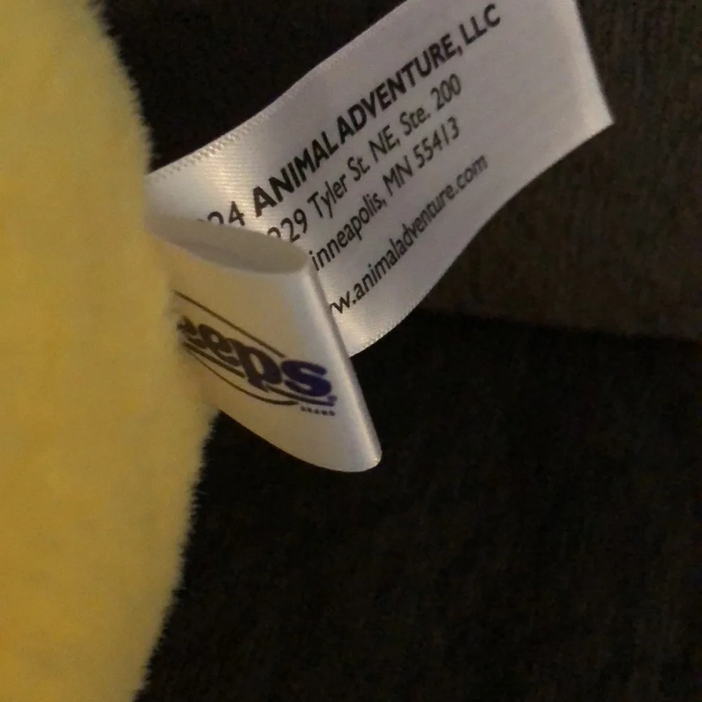 Yellow PEEPS Bunny Plush Pillow